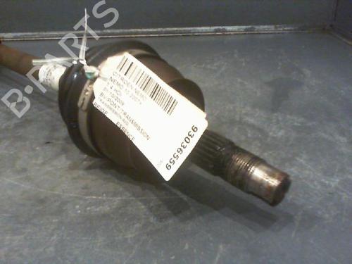 Left front driveshaft CITROËN NEMO MPV 1.4 | BP11210431M38