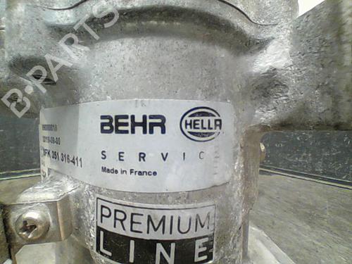 AC compressor RENAULT TWINGO II (CN0_) 1.2 16V (CN04, CN0B) | BP10759336M34 