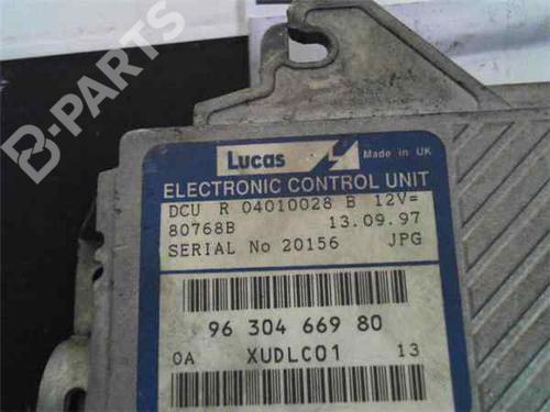 Engine control unit (ECU) PEUGEOT 406 (8B) 2.1 TD 12V | BP10995424M57 