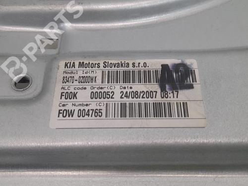 Rear left window mechanism KIA SPORTAGE II (JE_, KM_)  | BP11706216C24 