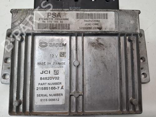 Engine control unit (ECU) CITROËN C2 (JM_) 1.4 | BP18472183M57 
