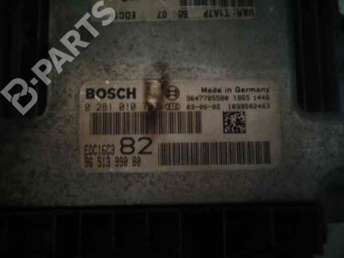 Engine control unit (ECU) PEUGEOT 206 Hatchback (2A/C) 1.4 HDi eco 70 | BP10997956M57 