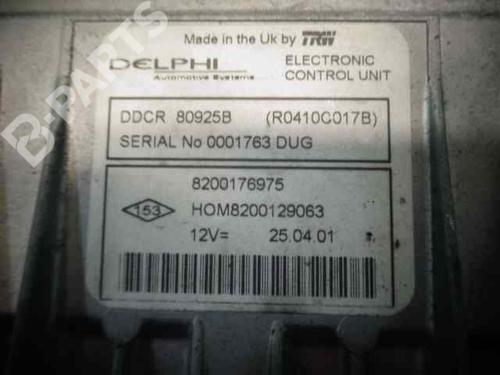 Engine control unit (ECU) RENAULT CLIO II (BB_, CB_)  | BP10997939M57 