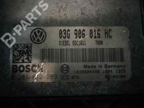 Engine control unit (ECU) AUDI A3 (8P1)  | BP10999093M57 