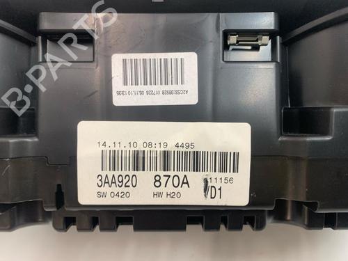 Instrument cluster VW PASSAT B6 (3C2) 1.6 TDI | BP16338267C47 