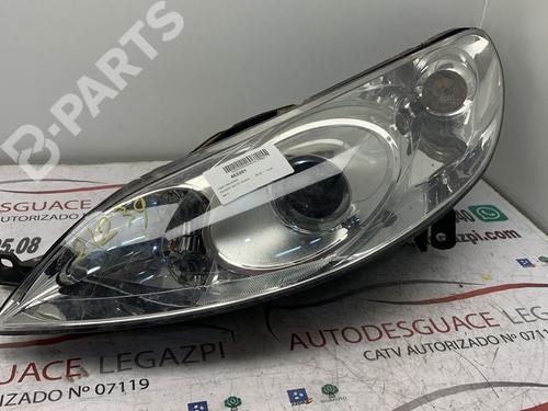 Left headlight PEUGEOT 407 (6D_) [2004-2011]  11008128