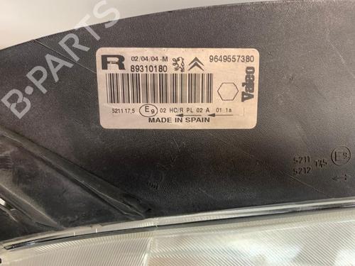 Right headlight CITROËN XSARA PICASSO (N68) 2.0 HDi | BP14990261C29 