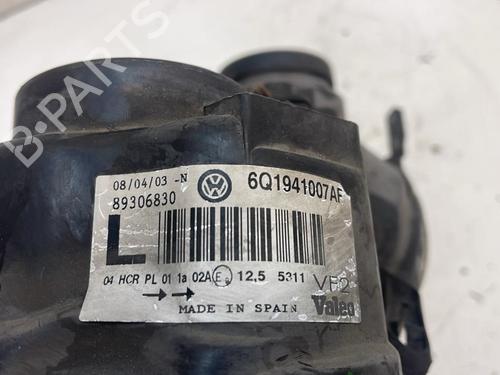 Left headlight VW POLO IV (9N_, 9A_) 1.9 SDI | BP30107385C28