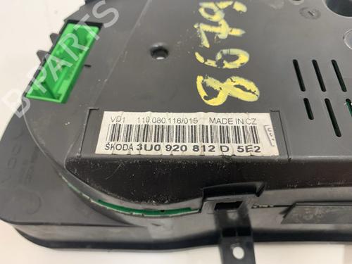 Instrument cluster SKODA SUPERB II (3T4) 1.4 TSI | BP11349837C47 