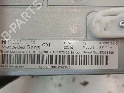 Radio MERCEDES-BENZ A-CLASS (W169) A 180 CDI (169.007, 169.307) | BP27039379E6 