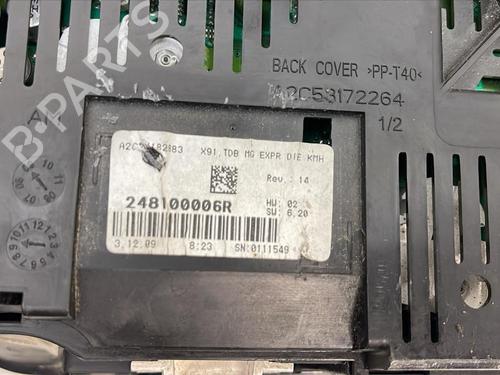 Instrument cluster RENAULT LAGUNA III (BT0/1) 1.5 dCi (BT00, BT0A, BT0T, BT1J) | BP29861580C47
