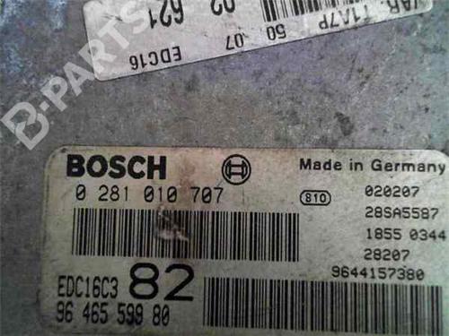 Engine control unit (ECU) PEUGEOT 206 Hatchback (2A/C) 1.4 HDi eco 70 | BP10995339M57 