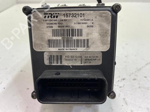 Used ABS pump PEUGEOT 407 (6D_) 1.6 HDi 110 (6D9HZC, 6D9HYC) (109 hp) 18256784