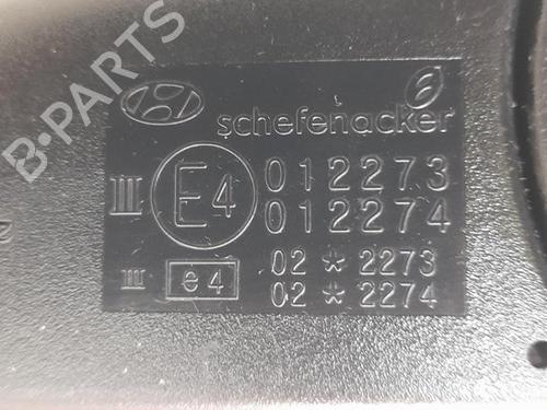 Used Right mirror HYUNDAI SONATA V (NF) 2.0 CRDi (140 hp) 12434409