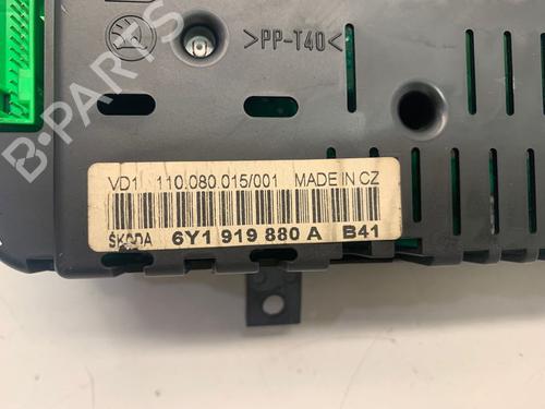Instrument cluster SKODA FABIA I (6Y2)  | BP15259440C47 