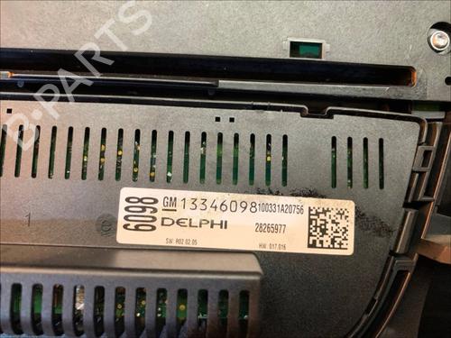 Climate control OPEL ASTRA J (P10)  | BP23990186I5 