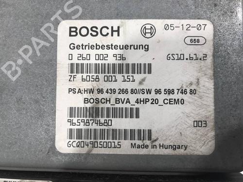 Gearbox control unit PEUGEOT 407 (6D_)  | BP27301053M52 