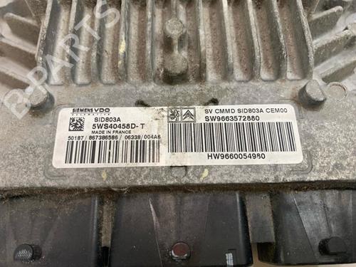 Engine control unit (ECU) CITROËN C4 Picasso I MPV (UD_) 2.0 HDi 138 | BP16342794M57 