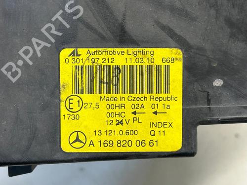 Højre forlygte MERCEDES-BENZ A-CLASS (W169) A 180 CDI (169.007, 169.307) | BP25032139C29 