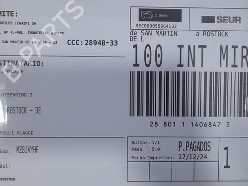 Left mirror NISSAN ALMERA TINO (V10) 2.2 dCi | BP11005817C26 