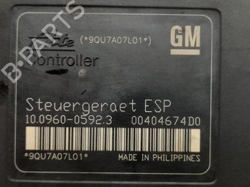 ABS pump OPEL ZAFIRA / ZAFIRA FAMILY B (A05) 1.9 CDTI (M75) | BP13117643M43 