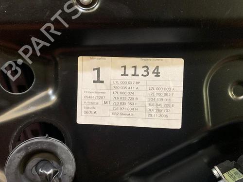 Rear left window mechanism VW TOUAREG (7LA, 7L6, 7L7) 2.5 R5 TDI | BP13731757C24 