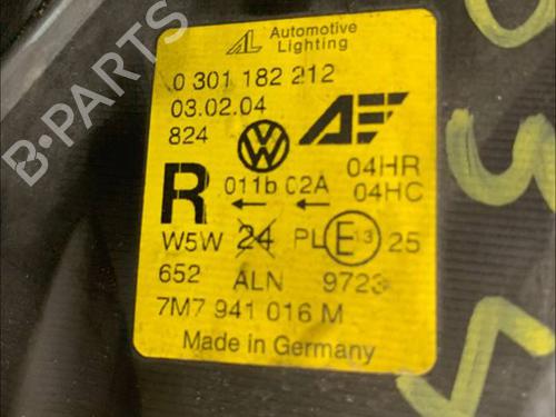 Right headlight SEAT ALHAMBRA (7V8, 7V9) 1.9 TDI | BP24052053C29 
