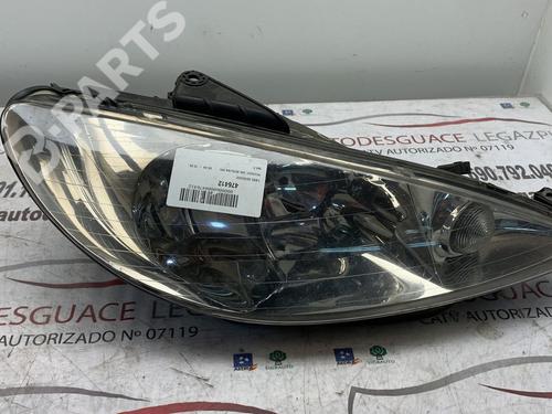 Used Right headlight Right headlight PEUGEOT 206 Hatchback (2A/C) 1.6 HDi 110 (109 hp) 11008680 11008680