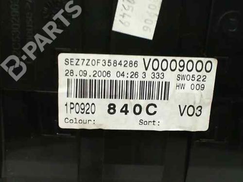 Instrument cluster SEAT LEON (1P1) 2.0 TDI 16V | BP11006193C47 