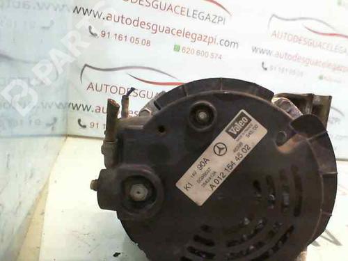 Used Alternator MERCEDES-BENZ A-CLASS (W168) A 140 (168.031, 168.131) (82 hp) 10999947