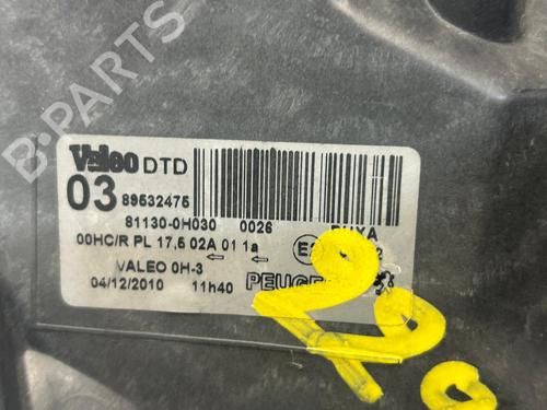 Right headlight PEUGEOT 107 (PM_, PN_)  | BP24469236C29 