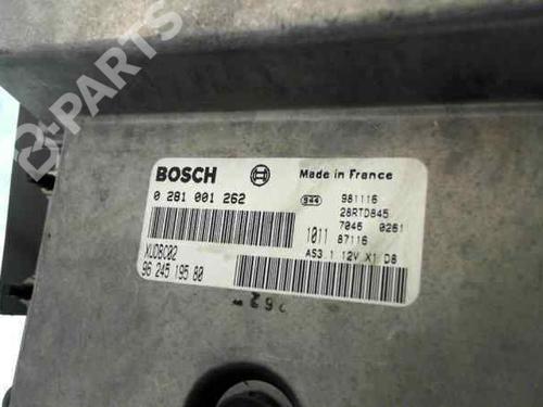 Engine control unit (ECU) PEUGEOT 406 (8B) 1.9 TD | BP11001734M57 