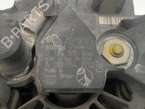 Alternator MERCEDES-BENZ C-CLASS (W203) C 200 Kompressor (203.045) | BP18486682M7 