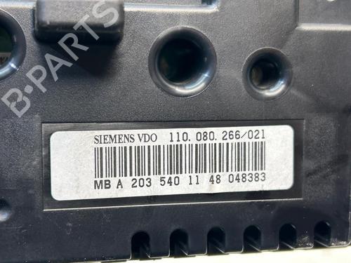 Instrument cluster MERCEDES-BENZ C-CLASS Coupe (CL203) C 220 CDI (203.708) | BP25770944C47 