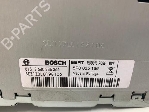 Radio SEAT LEON (1P1) 1.2 TSI | BP11273048E6 