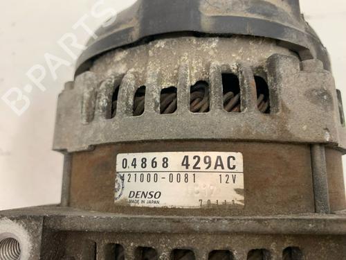 Alternator CHRYSLER VOYAGER IV (RG, RS) 2.5 CRD | BP17727498M7 