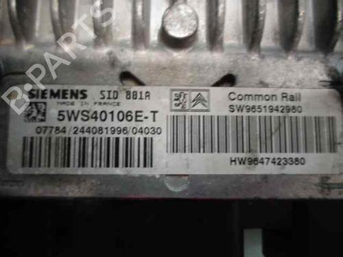 Engine control unit (ECU) CITROËN XSARA Coupe (N0) 2.0 HDI 90 | BP10998208M57 