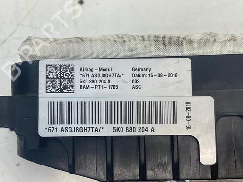 Passenger airbag VW GOLF VI (5K1)  | BP22418058C10 