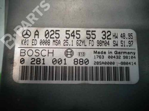 Engine control unit (ECU) MERCEDES-BENZ E-CLASS (W210) E 200 (210.035) | BP10999285M57 