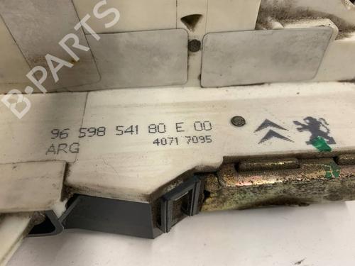 Rear left lock PEUGEOT 407 (6D_)  | BP24125317C100 