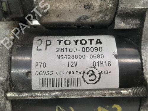 Starter TOYOTA AVENSIS (_T25_) 1.8 VVT-i (ZZT251_, ZZT251R) | BP13547473M8 