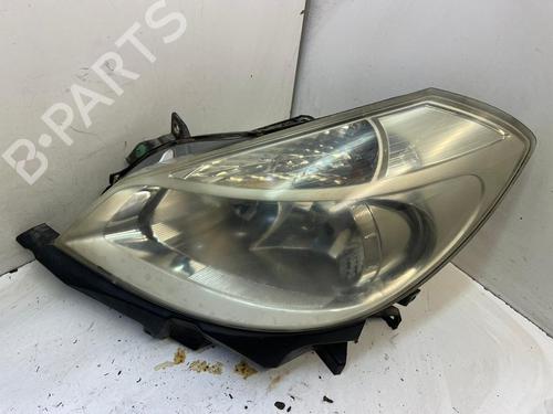 Used Left headlight RENAULT CLIO III (BR0/1, CR0/1) 1.2 16V (BR0R, BR1D, BR1L, CR0R) (65 hp) 29863527