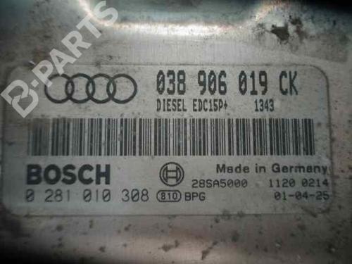Engine control unit (ECU) AUDI A3 (8L1) 1.9 TDI | BP10996037M57 