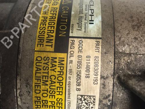 AC compressor RENAULT MEGANE II (BM0/1_, CM0/1_) 2.0 16V Turbo | BP12858609M34 