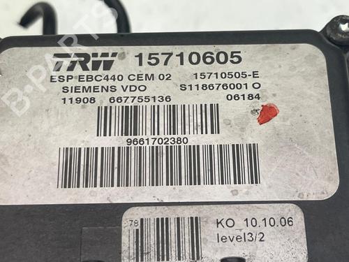 ABS pump PEUGEOT 407 (6D_) 2.0 (6DRFNB, 6DRFNE) | BP19406829M43 