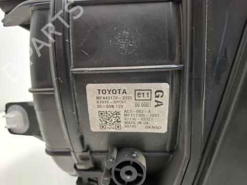 Heater blower motor TOYOTA AVENSIS Saloon (_T27_)  | BP18901838M62 
