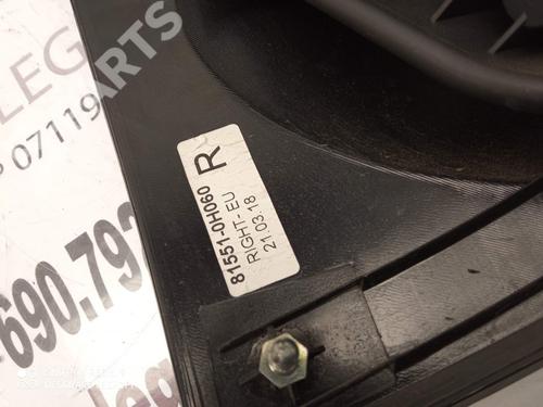 Right taillight CITROËN C1 (PM_, PN_) 1.4 HDi | BP11006997C35 