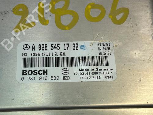 Engine control unit (ECU) MERCEDES-BENZ VANEO (414) 1.7 CDI (414.700) | BP24365678M57 