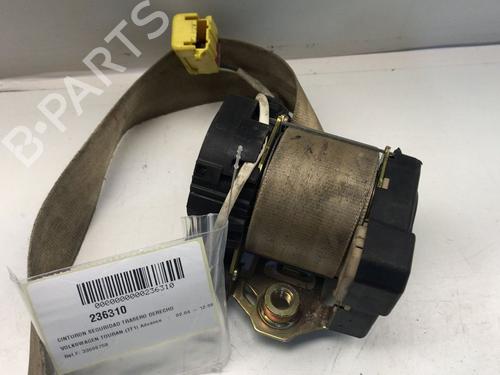 Rear right seatbelt VW TOURAN (1T1, 1T2) 1.9 TDI | BP12471027I28 
