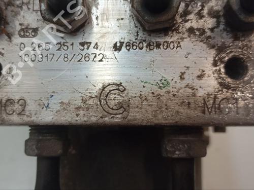ABS pump NISSAN QASHQAI I (J10, NJ10) 2.0 dCi | BP27568716M43